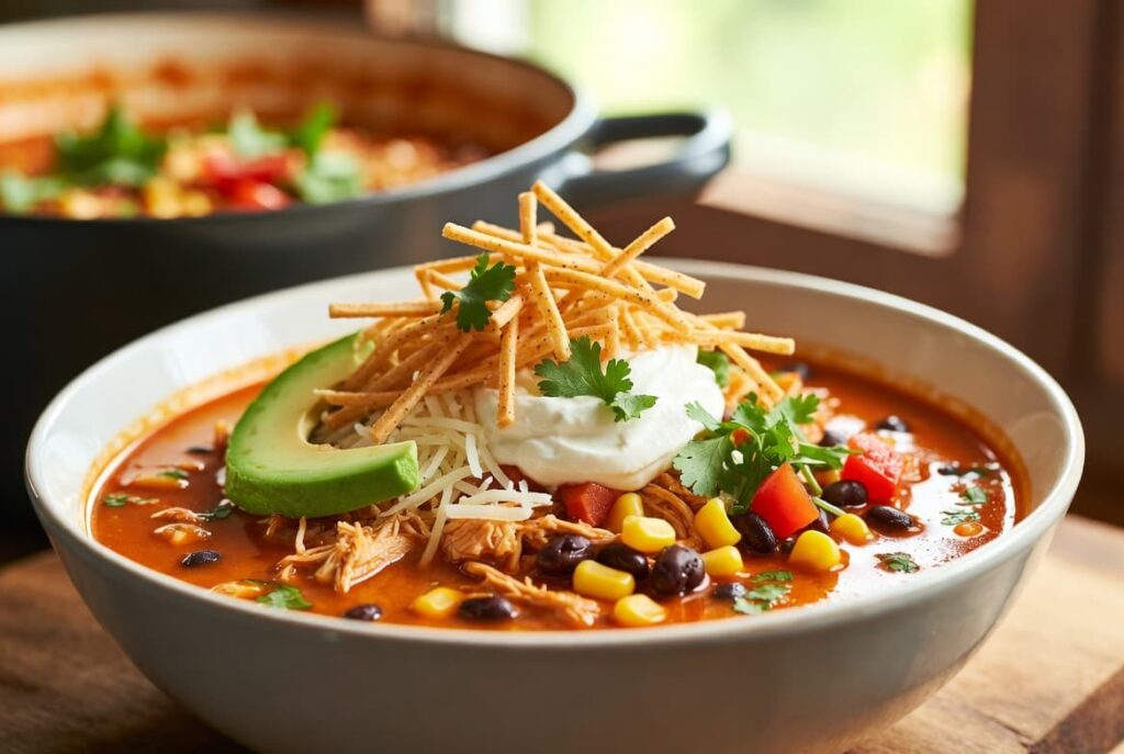 easy Chicken Tortilla Soup