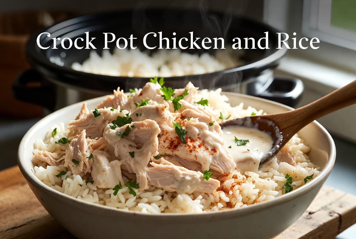 Crock Pot Chicken and Rice