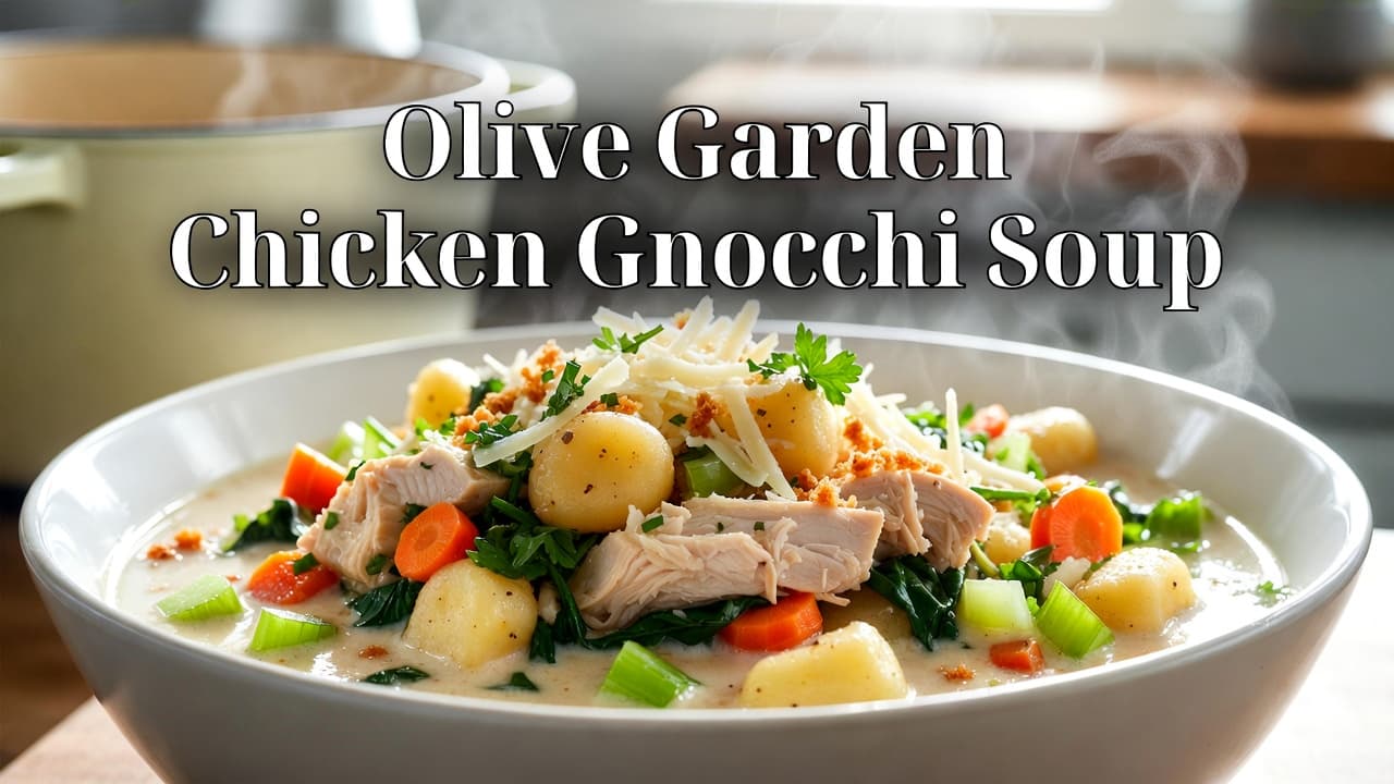 Olive Garden Chicken Gnocchi Soup