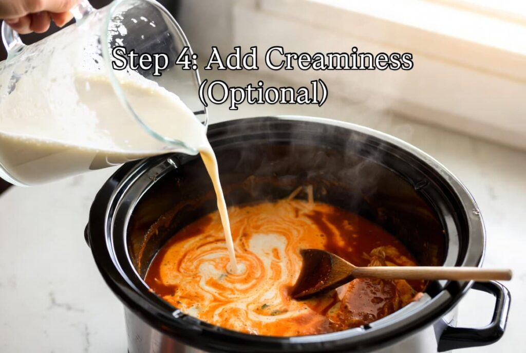 Step 4 Add Creaminess (Optional)